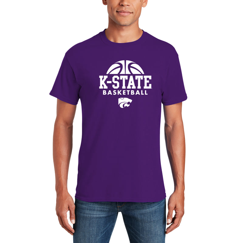 Kansas State Wildcats Basketball Hype T Shirt - Purple