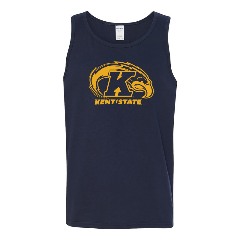 Kent State University Golden Flashes Primary Logo Tank Top - Navy