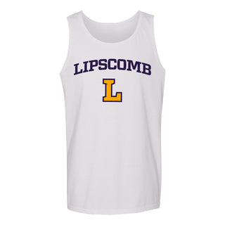 Lipscomb Bisons Arch Logo Tank Top - White