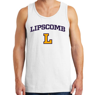 Lipscomb Bisons Arch Logo Tank Top - White