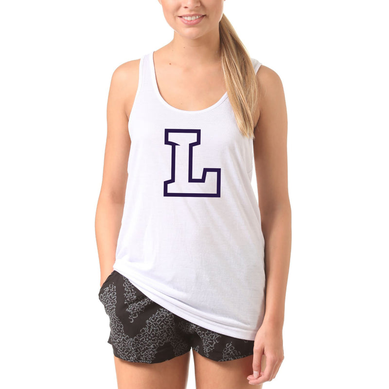 Lipscomb Bisons Primary Logo Tank Top - White