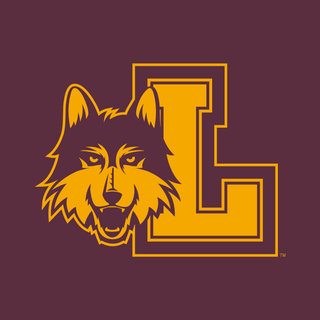 Loyola University Chicago Ramblers Front Back Print Short Sleeve T Shirt - Maroon