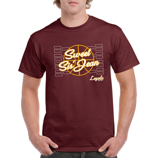 Loyola University Chicago Ramblers Sweet Sis Jean Short Sleeve T Shirt - Maroon