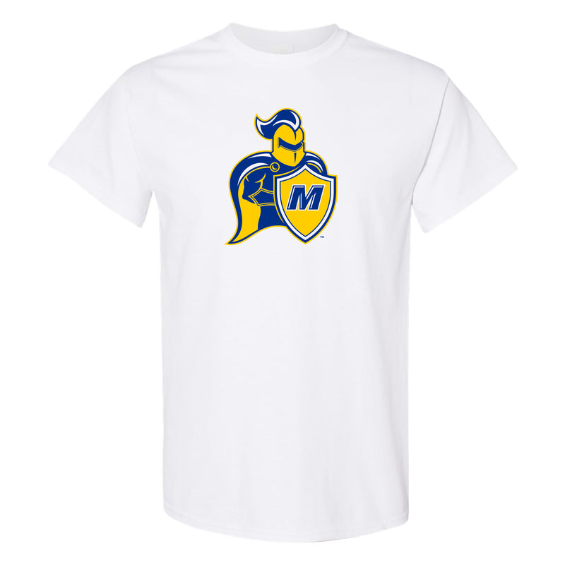 Madonna University Crusaders Primary Logo T-Shirt - White