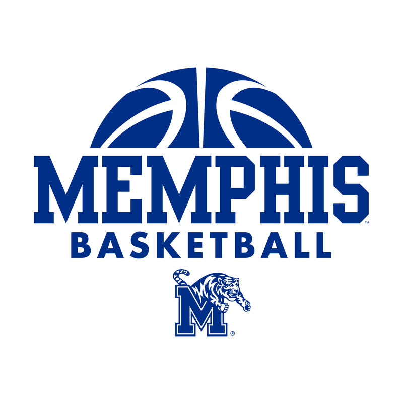 Memphis Tigers Basketball Hype T-Shirt - White