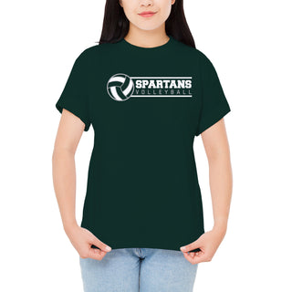 Michigan State Spartans Volleyball Spotlight T Shirt - Forest