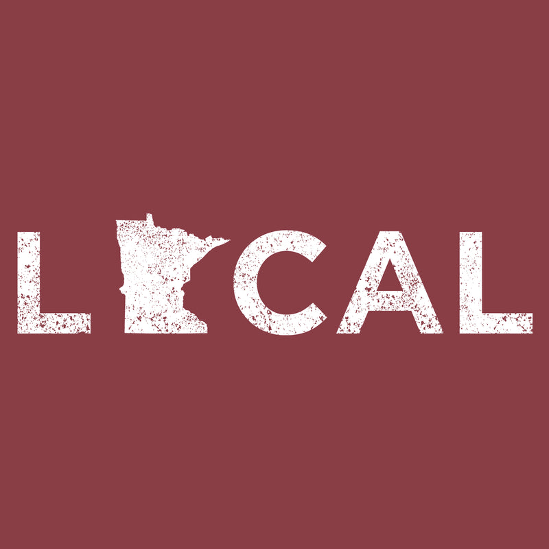 Minnesota Local Comfort Colors T-Shirt - Brick