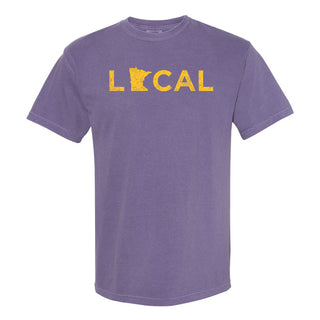 Minnesota Local Comfort Colors T-Shirt - Grape