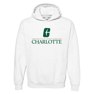 UNC Charlotte Forty-Niners Institutional Logo Hoodie - White