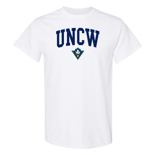 UNC Wilmington Seahawks Arch Logo T Shirt - White