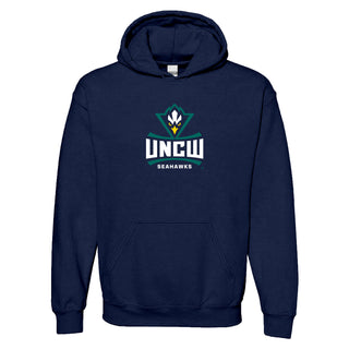 UNC Wilmington Seahawks Primary Logo Hoodie - Navy