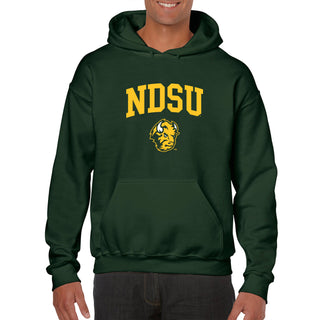 North Dakota State University Bison Arch Logo Hoodie - Forest