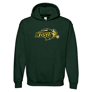 North Dakota State University Bison Primary Logo Hoodie - Forest