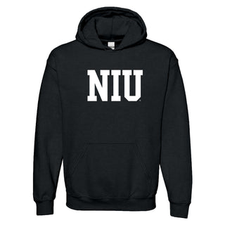 Northern Illinois Basic Block Hoodie - Black