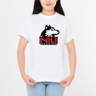 Northern Illinois Primary Logo T-Shirt - White