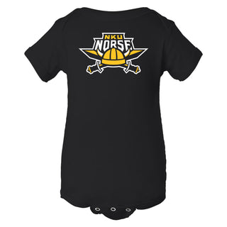 Northern Kentucky University Norse Primary Logo Infant Creeper - Black