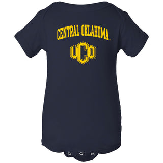 Central Oklahoma University Bronchos Arch Logo Creeper - Navy