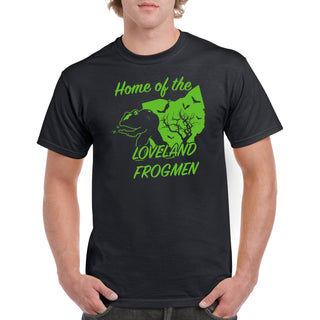 Ohio Loveland Frogmen Cryptid T-Shirt - Black