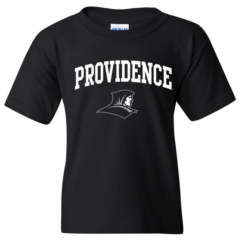 Providence College Friars Arch Logo Youth T-Shirt - Black