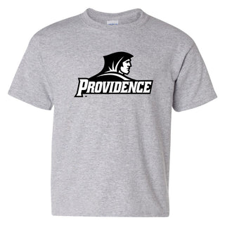 Providence College Friars Primary Logo Youth T-Shirt - SportGrey