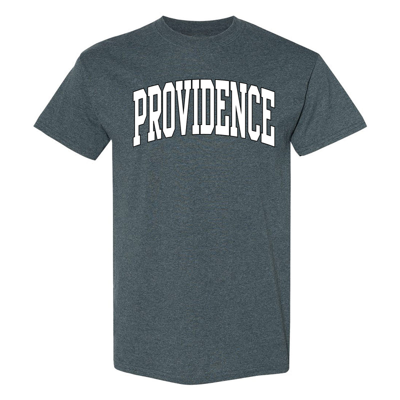 Providence Friars Mega Arch T-Shirt - Dark Heather