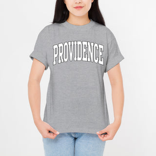 Providence Friars Mega Arch T-Shirt - Sport Grey