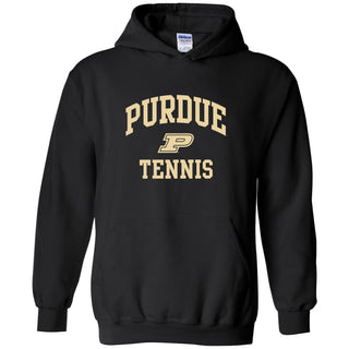 Purdue University Boilermakers Arch Logo Tennis Hoodie - Black