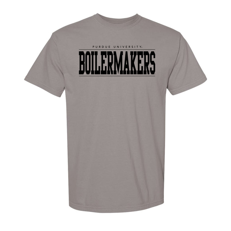 Purdue Monotone Bold CC T-Shirt - Grey