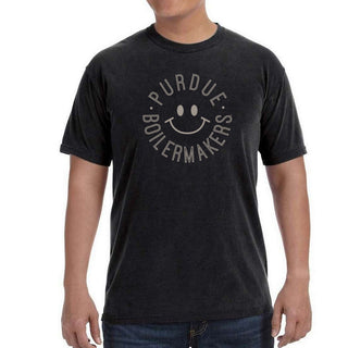 Purdue Monotone Smile CC T-Shirt - Black