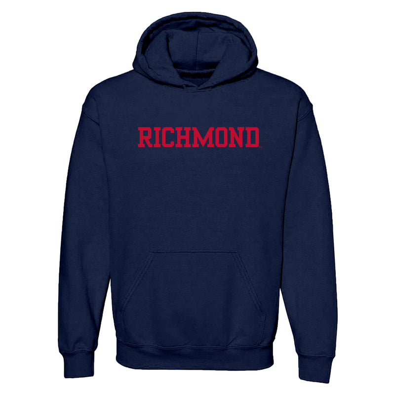 Richmond Spiders Basic Block Hoodie - Navy