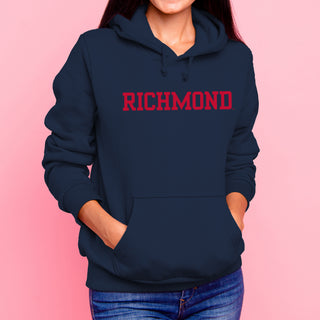 Richmond Spiders Basic Block Hoodie - Navy