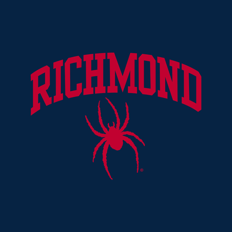 Richmond Spiders Arch Logo Youth T Shirt - Navy