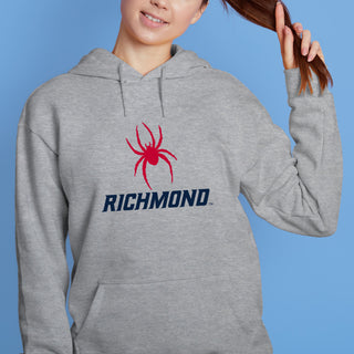 Richmond Spiders Primary Logo Hoodie - Sport Grey