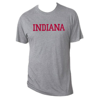 Indiana Basic Block NLA Triblend T-Shirt - Premium Heather