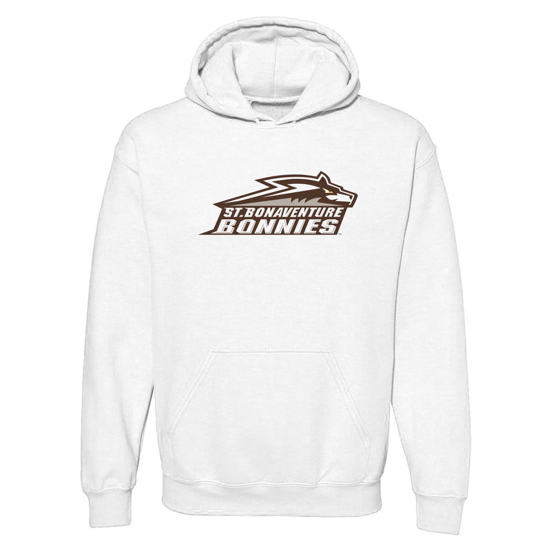 St. Bonaventure Bonnies Primary Logo Hoodie - White