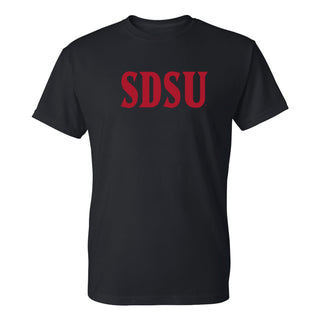 San Diego State Aztecs Basic Block T Shirt - Black