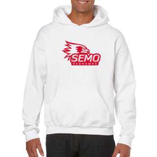 Southeast Missouri State University Redhawks Primary Logo Hoodie - White