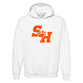 Sam Houston State University Bearkats Primary Logo Hoodie - White