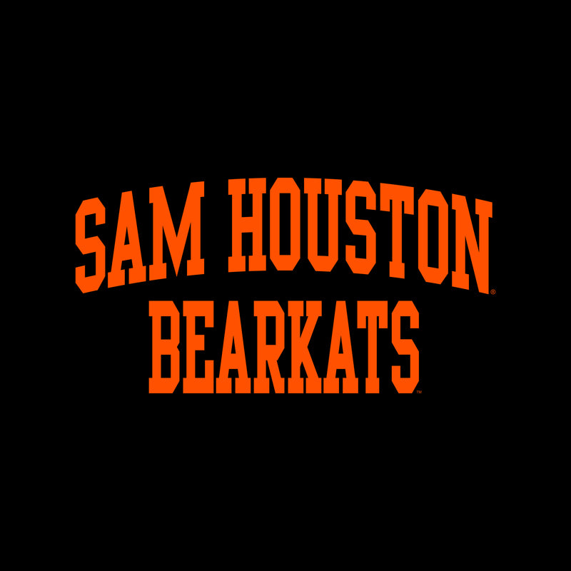 Sam Houston Front Back Print T-Shirt - Black