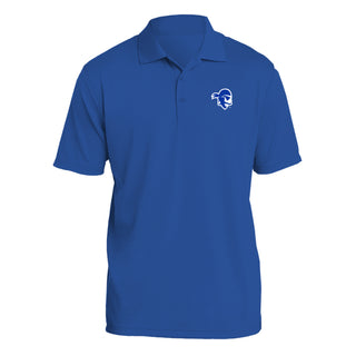 Seton Hall University Pirates Primary Logo Polo - Royal