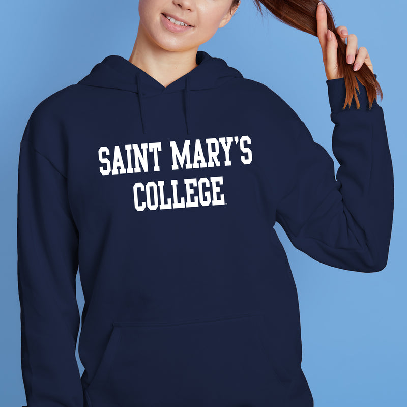 Saint Mary's College Gaels Basic Block Hoodie - Navy