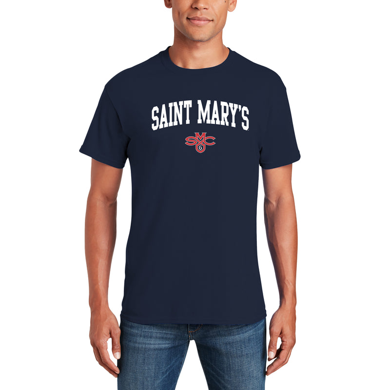 Saint Mary's College Gaels Arch Logo T Shirt - Navy