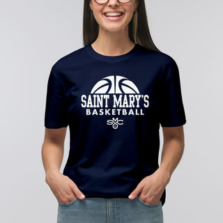 Saint Mary's College Gaels Basketball Hype T Shirt - Navy