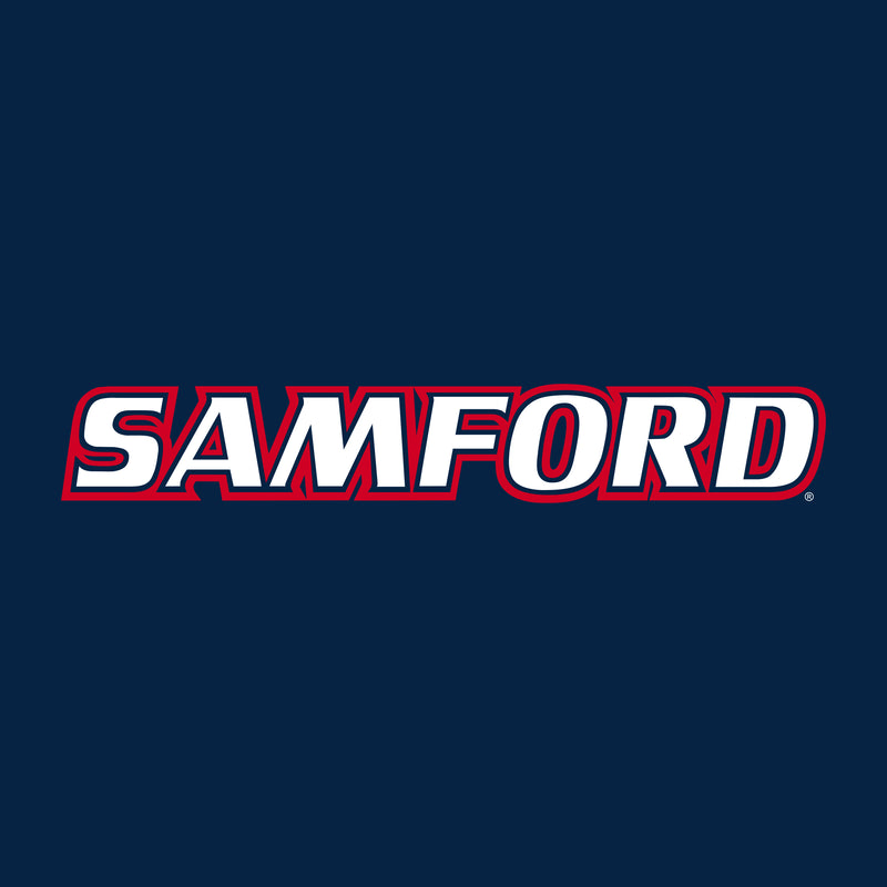 Samford Basic Block Youth T-Shirt - Navy