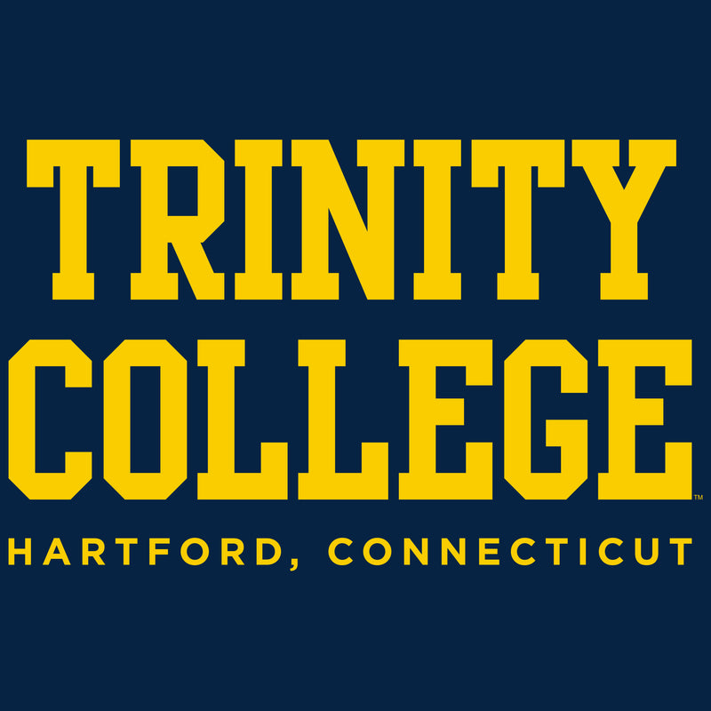 Trinity College Bantams Basic Block Heavy Cotton Tank Top - Navy