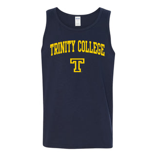 Trinity College Bantams Basic Block Heavy Cotton Tank Top - Navy