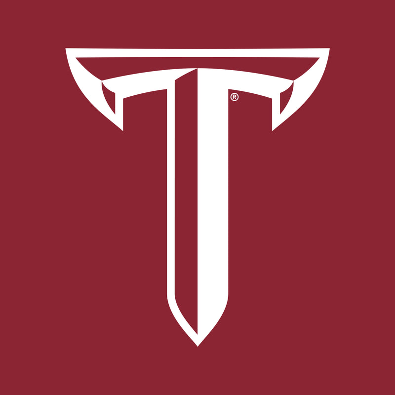 Troy University Trojans Primary Logo Cotton T-Shirt - Cardinal