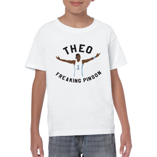 Theo Freaking Pinson Youth T Shirt - White