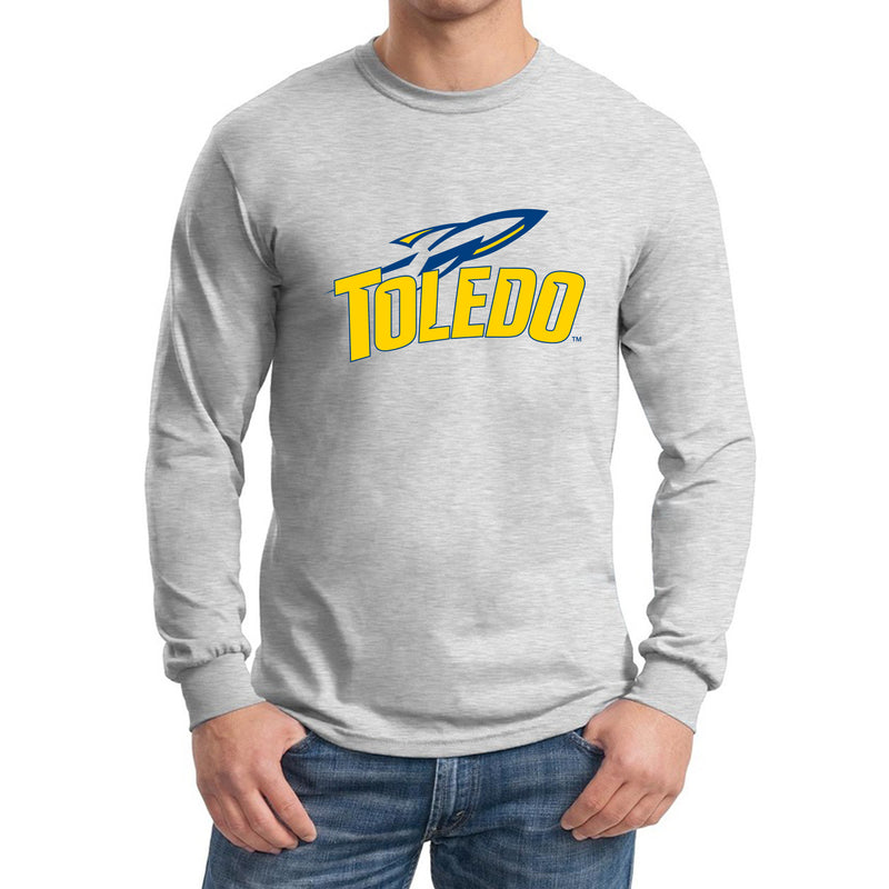 University of Toledo Rockets Athletic Mark Long Sleeve T-Shirt - Sport Grey