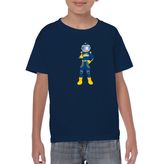 University of Toledo Rockets Youth Rocky Short Sleeve T-Shirt - Navy